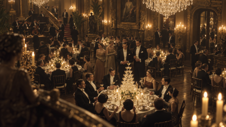 Cinematic 1920s mansion image series